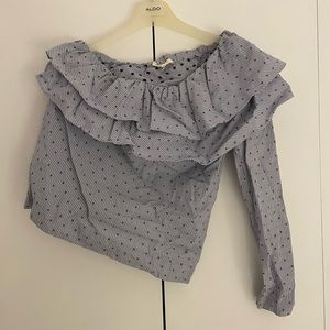 One shoulder shirt Maje